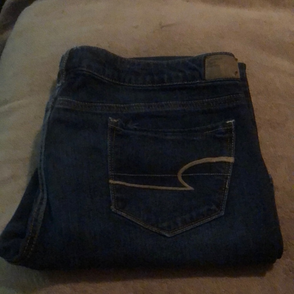 American Eagle Dark wash jegging